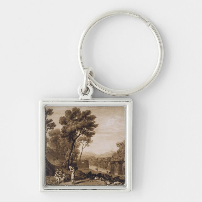 Chaveiro Joseph Mallord William Turner | a mulher e o Tamb (Frente)