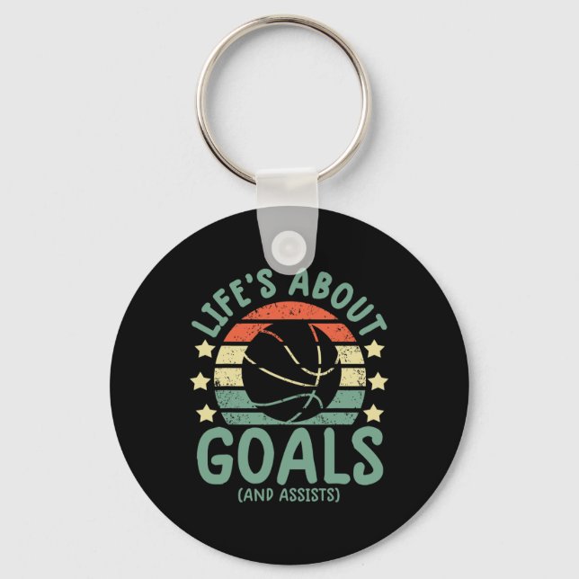 Chaveiro Jovens de basquetebol se animam com metas e ajuda (Frente)