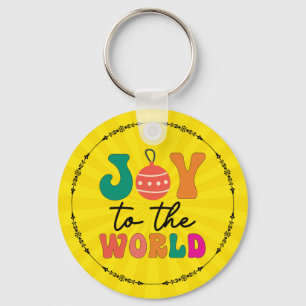 Chaveiro Joy to The World - Design de Natal-50835