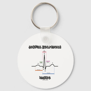 Chaveiro Joyful Heartbeat Inside ECG EKG Electrocardiogram