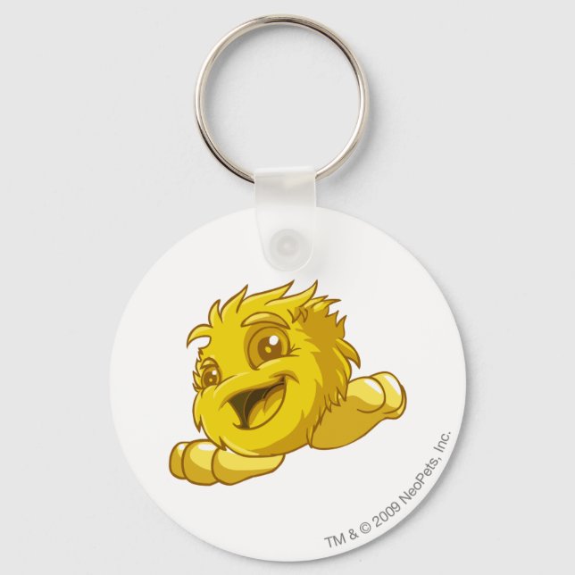 Chaveiro JubJub Dourado (Frente)