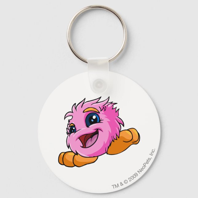 Chaveiro JubJub Rosa (Frente)