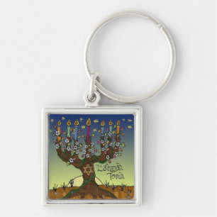Chaveiro Judaica L'shanah Tovah Tree Of Life Gifts Roupa
