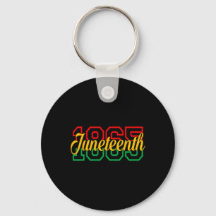 Chaveiro Juneteenth Celebra a Liberdade Negra 1865 História