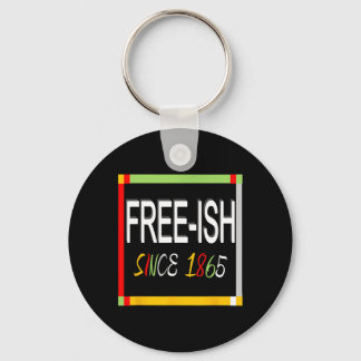 Chaveiro Juneteenth Livre-ish 1865 Liberdade Emancipação Pr