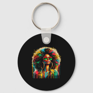 Chaveiro Juneteenth mulheres negras rainha afro africana me