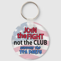 Junte-se à luta não ao clube apoiar o Tea Party
