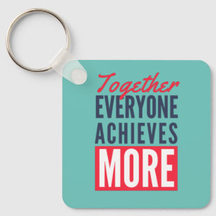 Chaveiro Juntos, Todos Conseguem Mais Trabalhos em equipe