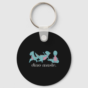 Chaveiro Juric Dinossauro Yoga Dino-mestre Vibrações Zen En