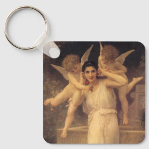 Chaveiro Juventude por Bouguereau, Retrato de Anjos Vitoria