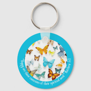 Chaveiro JW 2026 Ano Texto Borboleta para Irmãs-