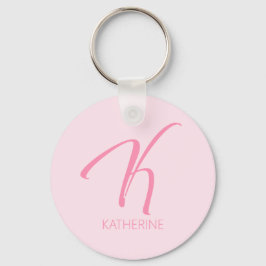 Chaveiro K Monograma Personalizado