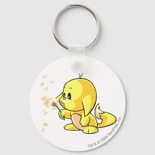Chaveiro Kacheek Amarelo (Frente)
