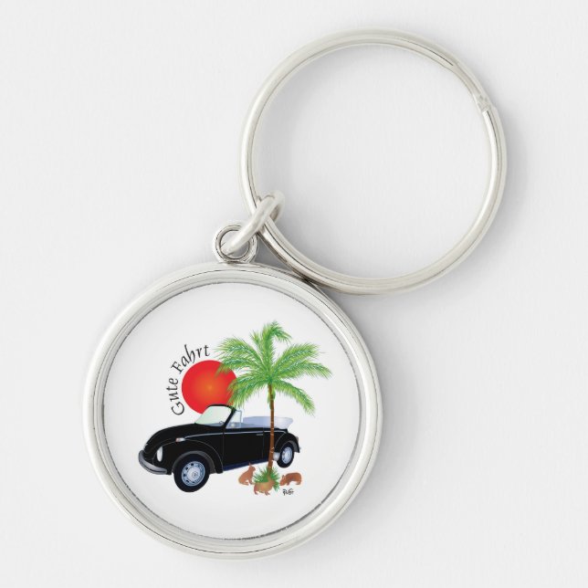 Chaveiro Käfer gute Fahrt Schlüsselanhänger (Frente)