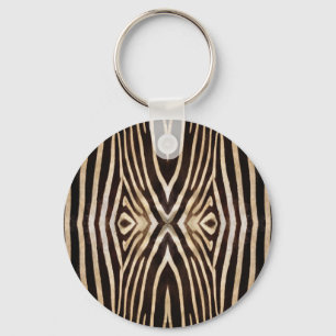 Chaveiro Kaleidoscope Zebra Pele Padrão