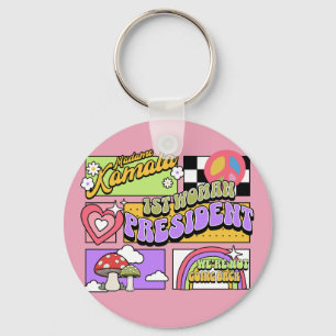 Chaveiro Kamala Harris 1rua Presidente Inauguração