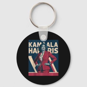 Chaveiro Kamala Harris 2024 - Liderando com a Força Design