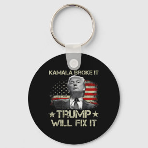 Chaveiro Kamala Harris Broke It Trump Vai Corrigir A Bandei