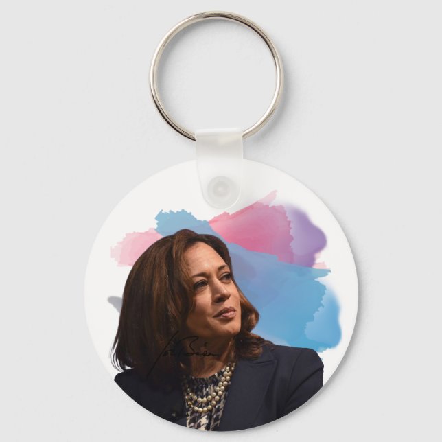 Chaveiro Kamala Harris Button (Frente)