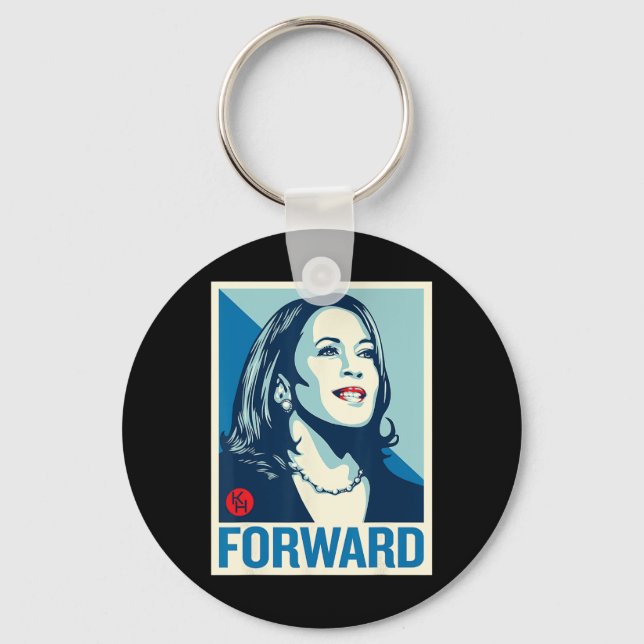 Chaveiro Kamala Harris para frente (Frente)