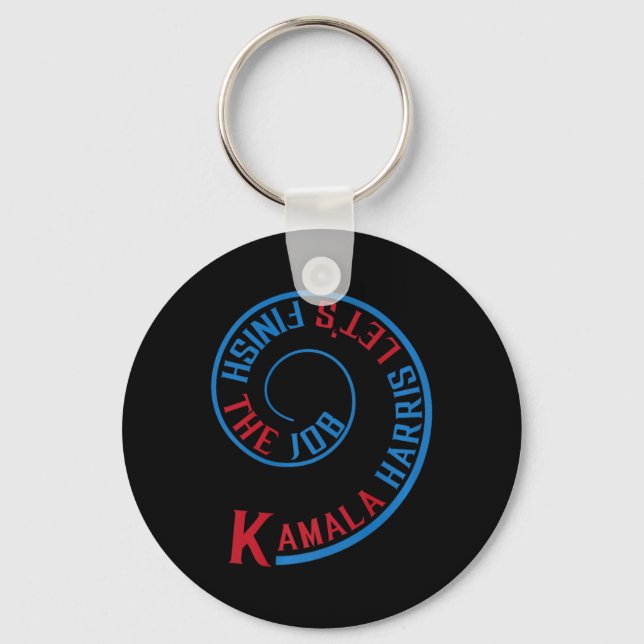 Chaveiro Kamala Harris Para Presidente Prontos Para O Futur (Frente)