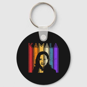 Chaveiro Kamala Harris Vintage desapontou retrato Harris 2