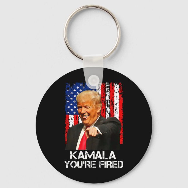 Chaveiro Kamala, você é demitido Presidente Engraçado Trump (Frente)