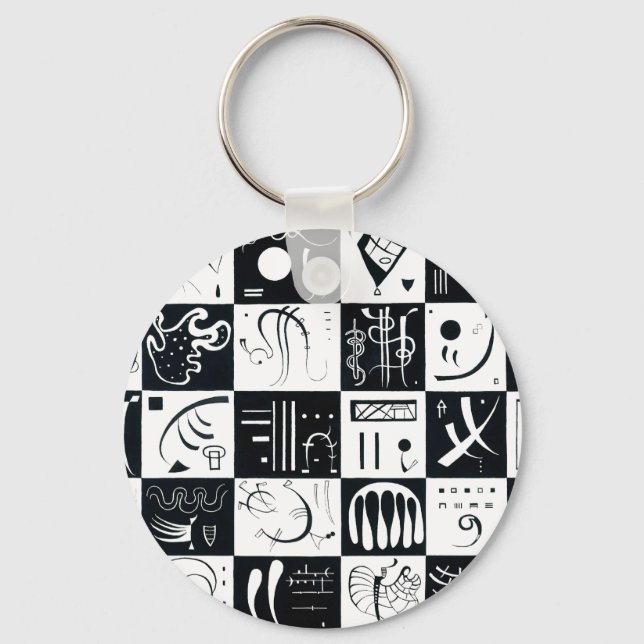 Chaveiro Kandinsky Trinta Chave Cadeia (Frente)