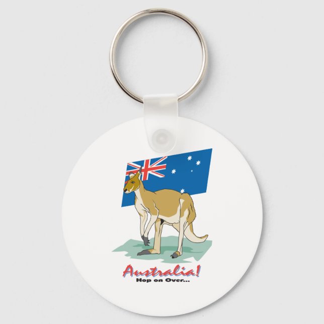 Chaveiro Kangaroo da Austrália (Frente)