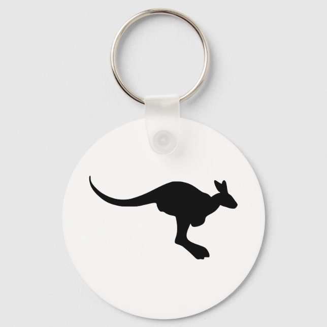 Chaveiro Kangaroo Silhouette (Frente)