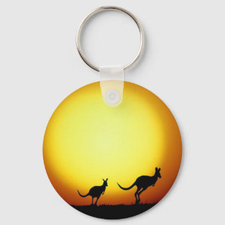 Chaveiro Kangaroos no australiano Outback
