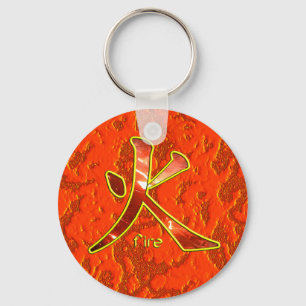 Chaveiro Kanji: Fire - Keychain