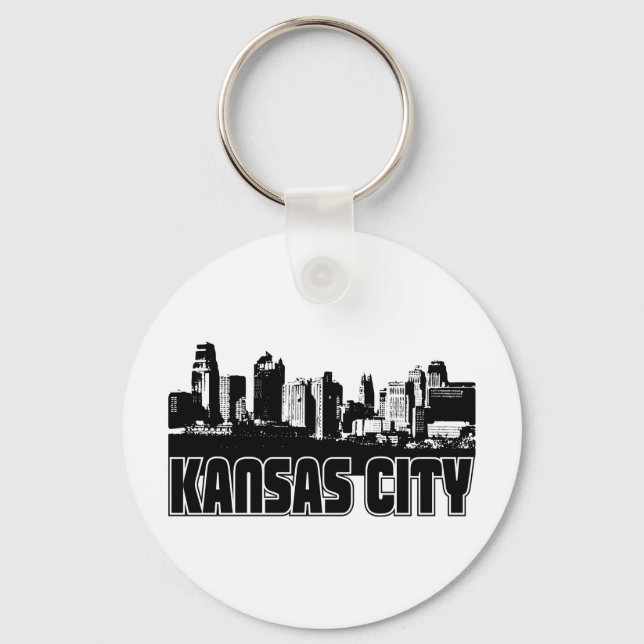 Chaveiro Kansas City Skyline (Frente)