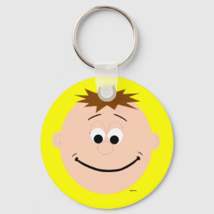 Chaveiro Kapskids Face Boy Spike Hair