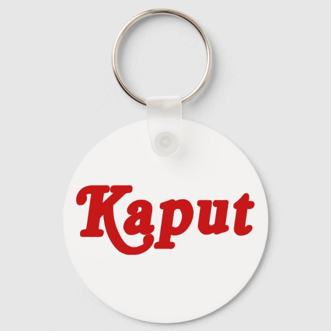 CHAVEIRO KAPUT ♦ NÃO TRABALHO ♦ (Frente)