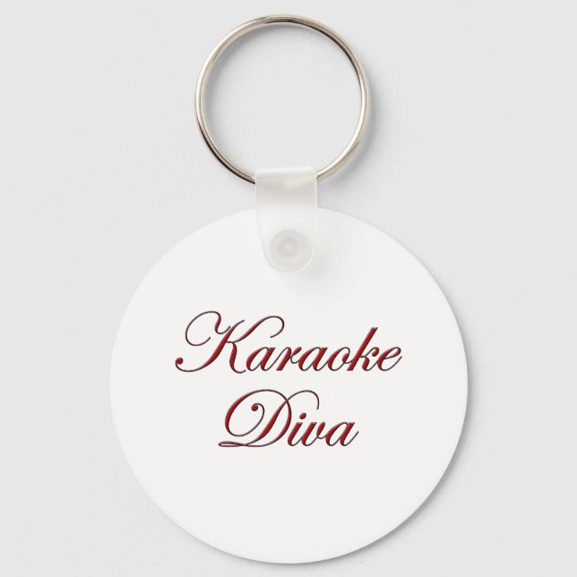 Chaveiro Karaoke Diva (Frente)