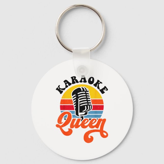 Chaveiro Karaoke Queen  (Frente)