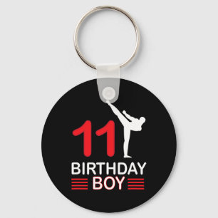 Chaveiro Karate Birthday Tee Boy Gift Kids Taekwondo 3