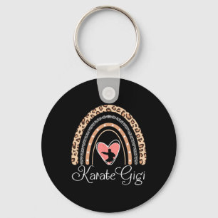 Chaveiro Karate Gigi Boho Arco-íris Engraçado Karate Gigi 