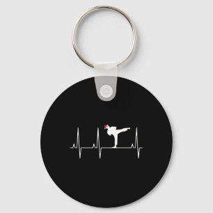 Chaveiro Karate Heart Beat Christmas Pajama Martial Arts Mm