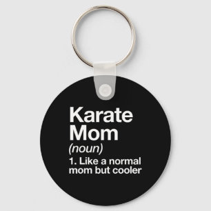 Chaveiro Karate Mãe Definição Engraçada E Esportes Sy