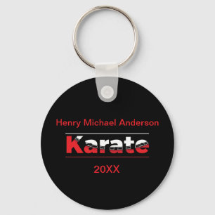 Chaveiro Karate Martial Arts Red