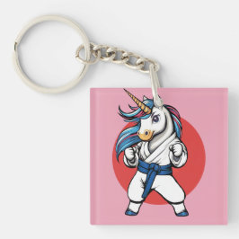 Chaveiro Karate Unicorn The cutest fighter