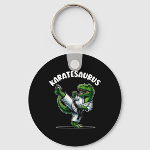 Chaveiro Karatesaurus Dinossauro Engraçado T Rex Em Gi De K