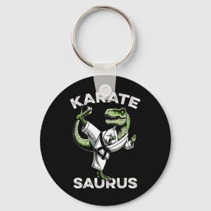 Chaveiro Karatesaurus T-rex Karatê Dino Dinossauro Engraçad
