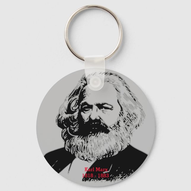 Chaveiro Karl Marx (Frente)