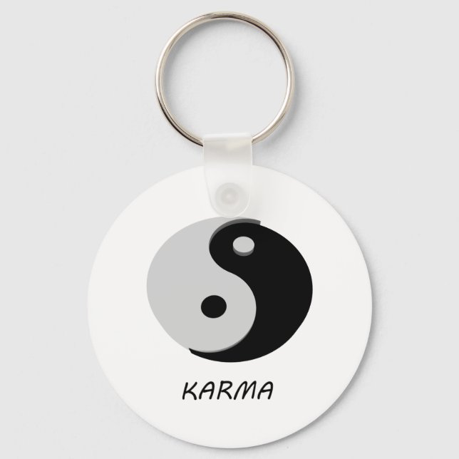 Chaveiro Karma Ying Yang (Frente)