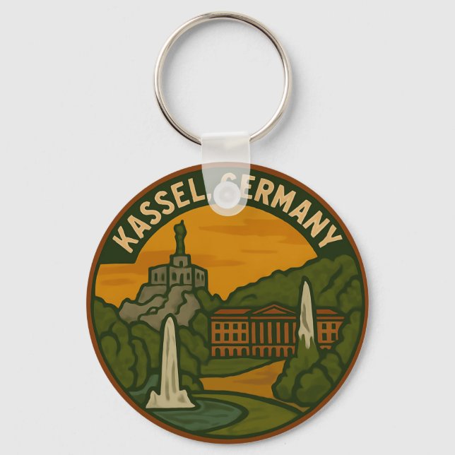 Chaveiro Kassel Alemanha Hércules Arte (Frente)