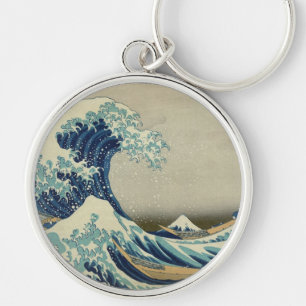 Chaveiro Katsushika Hokusai: A Grande Onda de Kanagawa