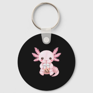 Chaveiro Kawaii Anime Axolote Boba